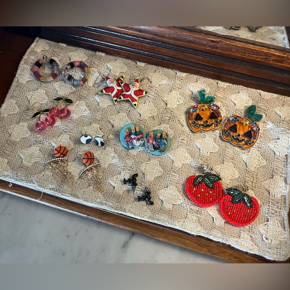 Jewelry - ASSORTED BRANDS 9 Pairs of Various Seasonal and Special Occasion Earrings